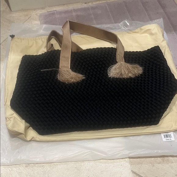 Naghedi Black Tote Bag - Picture 1 of 5